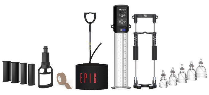 Epic Extender with Cups + All Day Stretcher and Epic Hydro