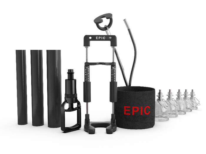 Epic Extender with Cups and All Day Stretcher