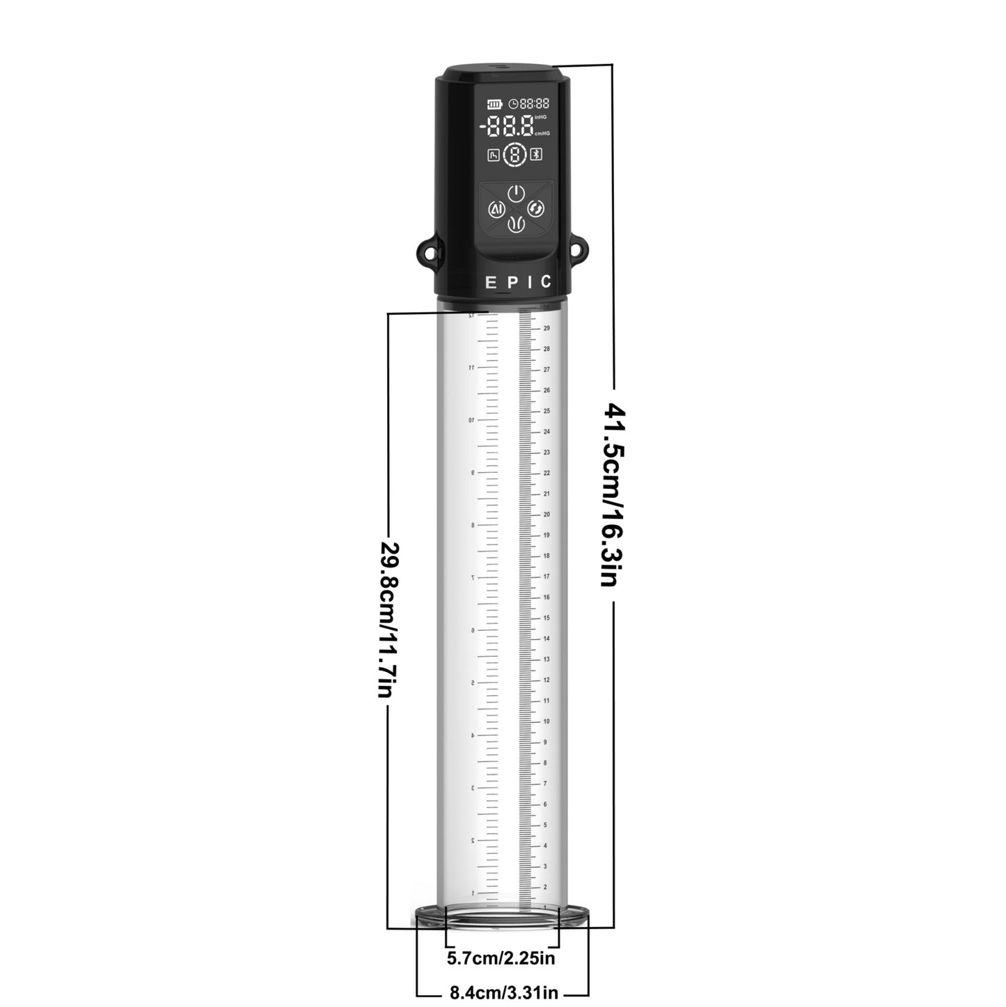 Comfort Kit Epic Pump + Cylinder + Soft Pad+ Lubricant