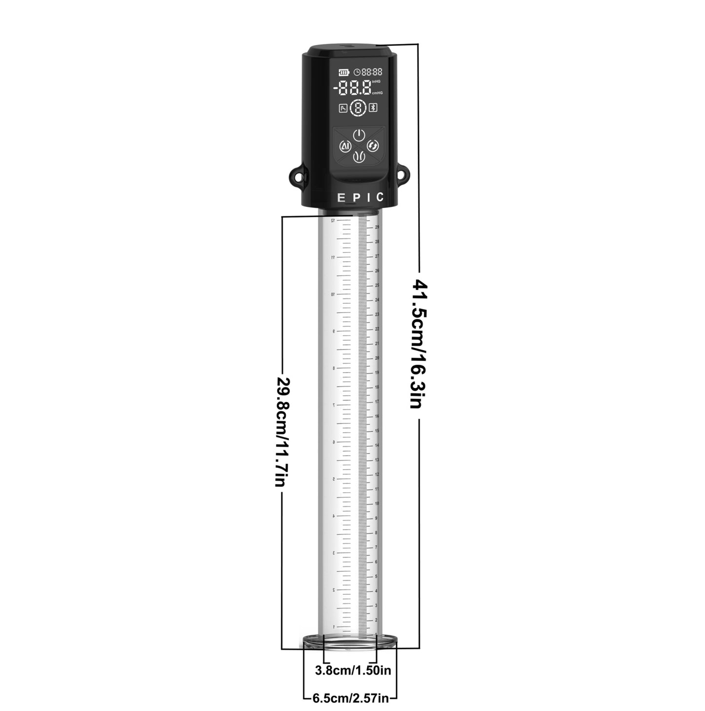 Comfort Kit Epic Pump + Cylinder + Soft Pad+ Lubricant