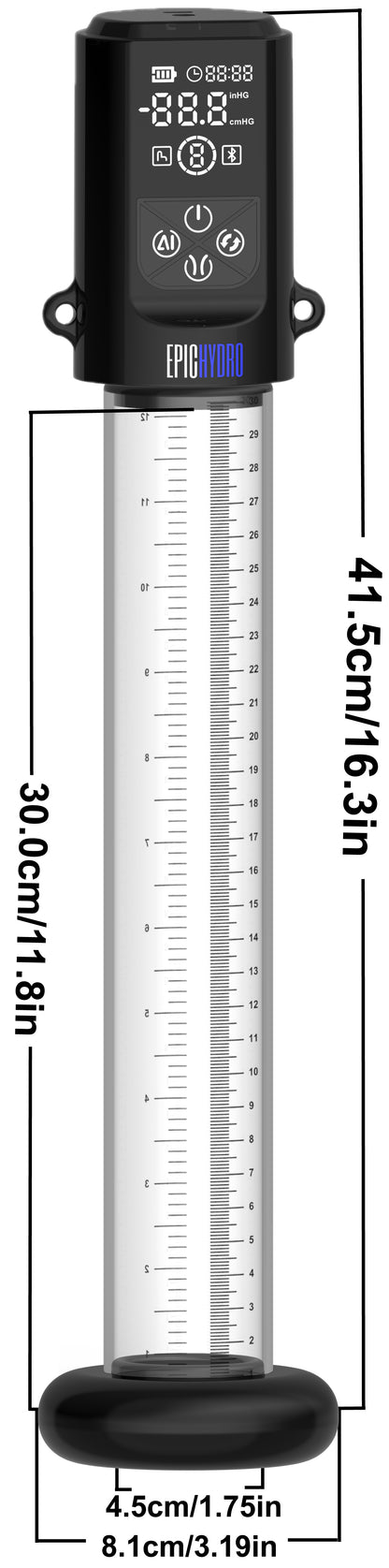 Comfort Kit Epic Pump + Cylinder + Soft Pad+ Lubricant