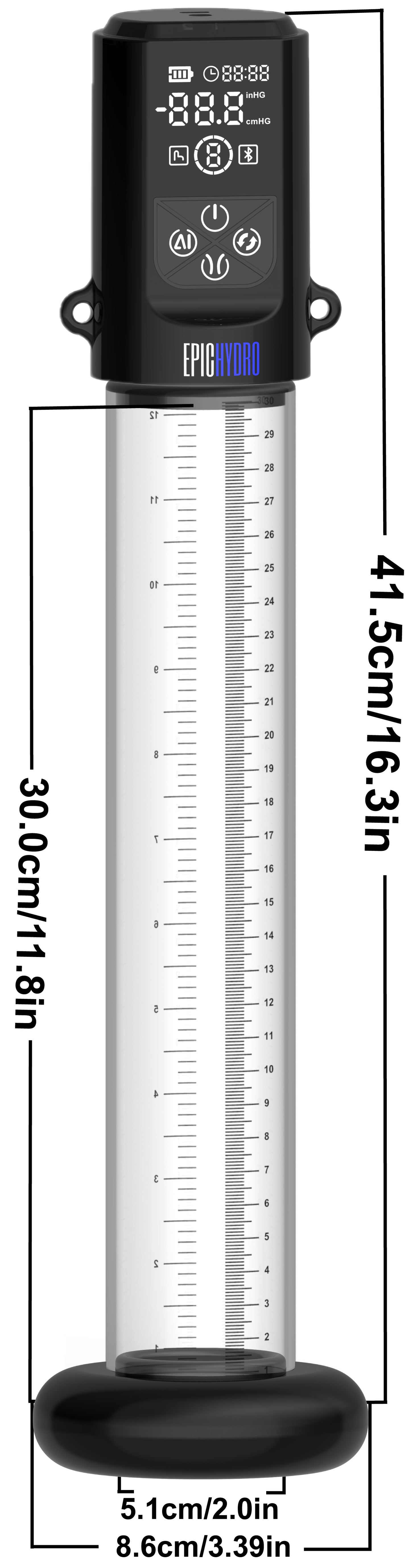 Comfort Kit Epic Pump + Cylinder + Soft Pad+ Lubricant
