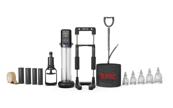 Epic Extender with Cups + All Day Stretcher and Hydro Pump
